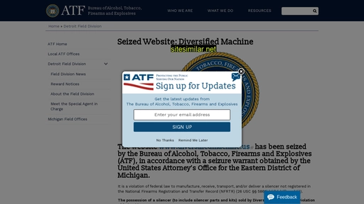 atf.gov alternative sites