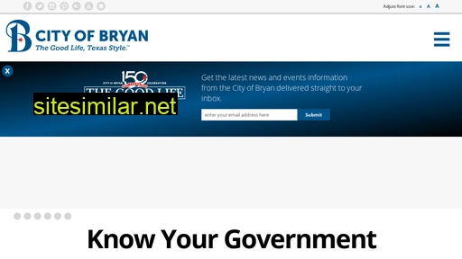 bryantx.gov alternative sites