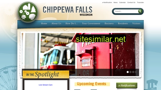 chippewafalls-wi.gov alternative sites