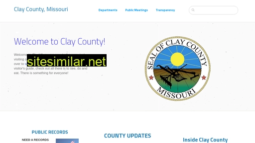 claycountymo.gov alternative sites