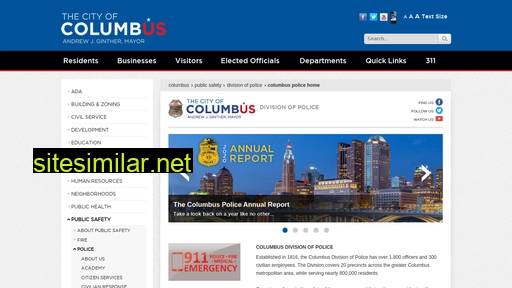 columbus.gov alternative sites