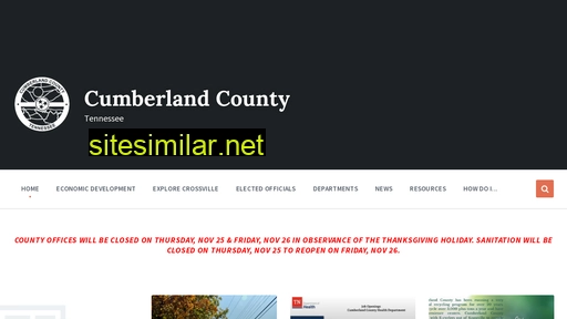cumberlandcountytn.gov alternative sites