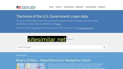 data.gov alternative sites