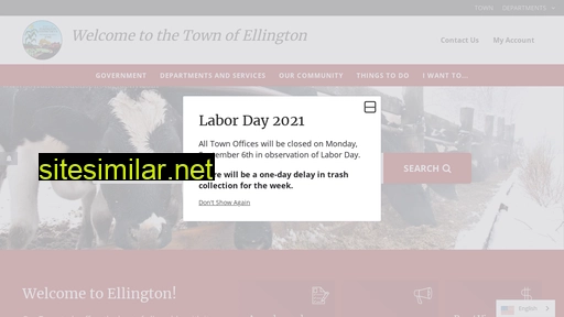 ellington-ct.gov alternative sites