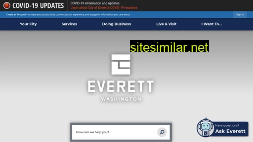 everettwa.gov alternative sites