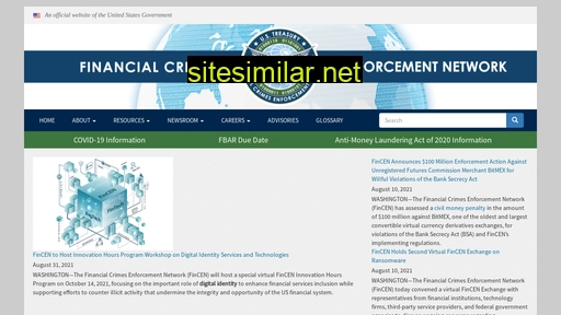 fincen.gov alternative sites
