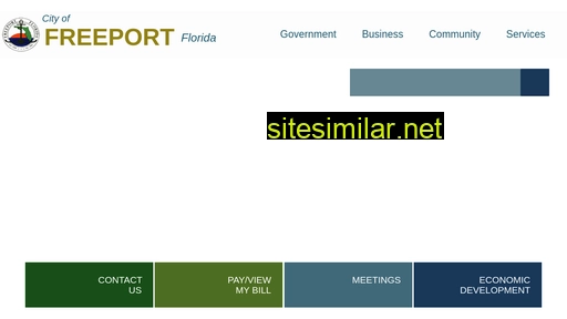 freeportflorida.gov alternative sites