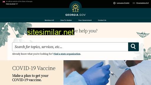 georgia.gov alternative sites