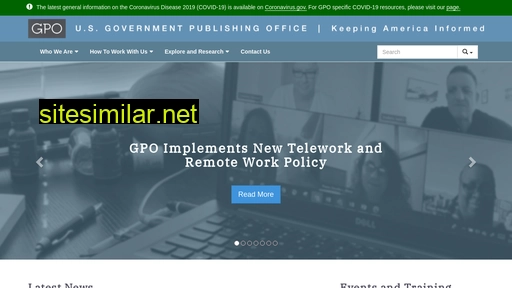 gpo.gov alternative sites