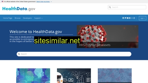 healthdata.gov alternative sites