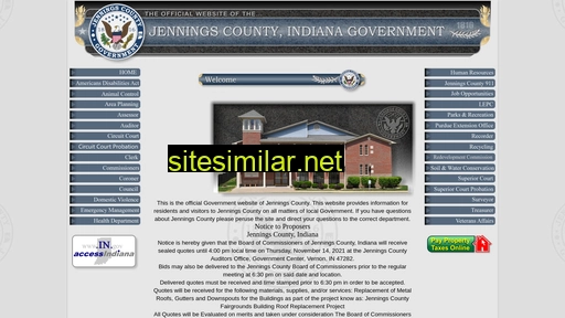 jenningscounty-in.gov alternative sites