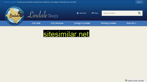 lindaletx.gov alternative sites