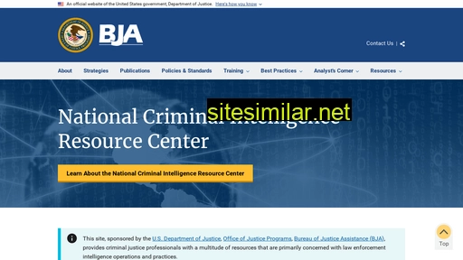 ncirc.bja.ojp.gov alternative sites