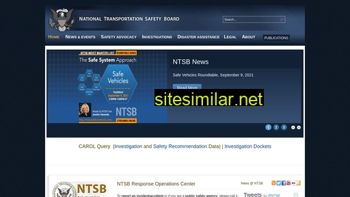 ntsb.gov alternative sites