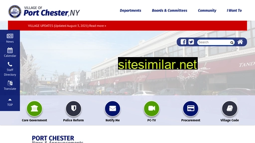 portchesterny.gov alternative sites
