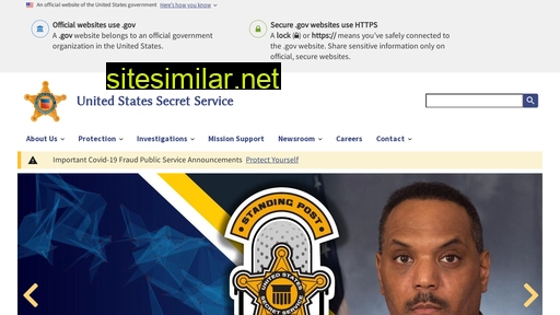 secretservice.gov alternative sites