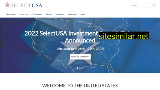 selectusa.gov alternative sites