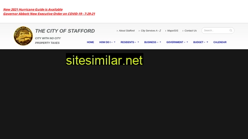 staffordtx.gov alternative sites