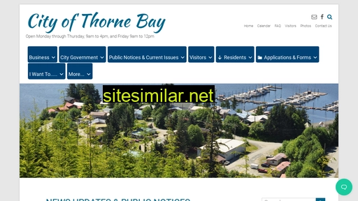 thornebay-ak.gov alternative sites
