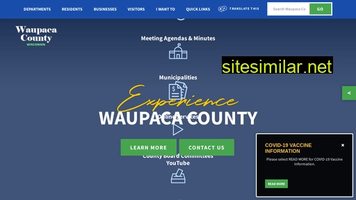 waupacacounty-wi.gov alternative sites