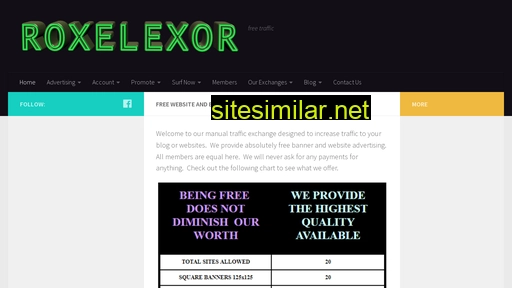 roxelexor.gq alternative sites