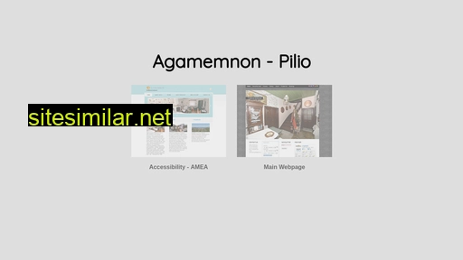 agamemnon.gr alternative sites