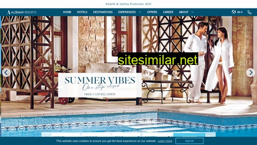 aldemar-resorts.gr alternative sites