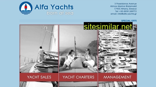 alfa-yachts.gr alternative sites