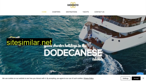 cabincharter.gr alternative sites