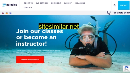 diving-center.gr alternative sites