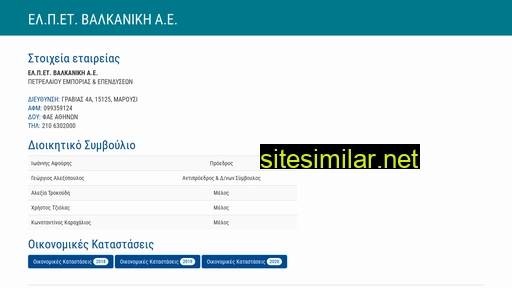 elpetbalkaniki.gr alternative sites