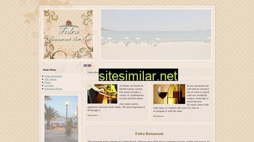 fedra-restaurant.gr alternative sites