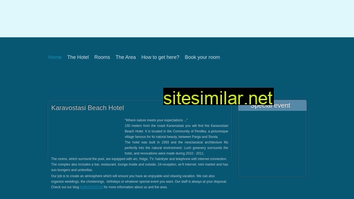 hotel-karavostasi.gr alternative sites