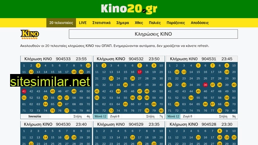Kino20 similar sites