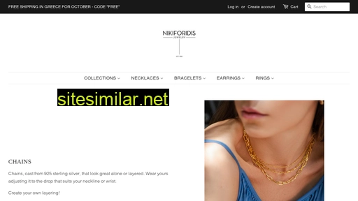 nikiforidisjewelry.gr alternative sites