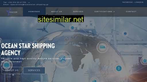 Oceanstar-shipping similar sites