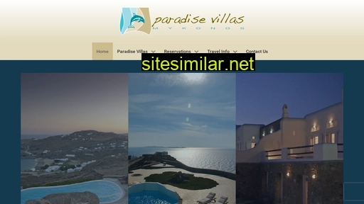paradisevillas.gr alternative sites