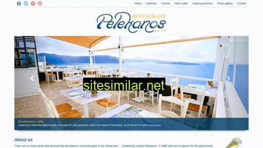 pelekanosrestaurant.gr alternative sites