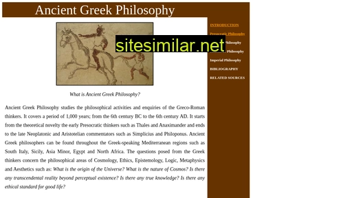 Philosophy similar sites
