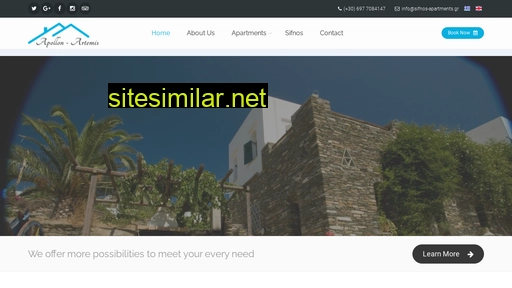sifnos-apartments.gr alternative sites
