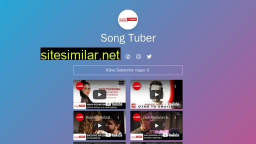 Songtuber similar sites