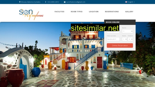 sunofmykonos.gr alternative sites
