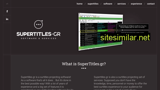 Supertitles similar sites