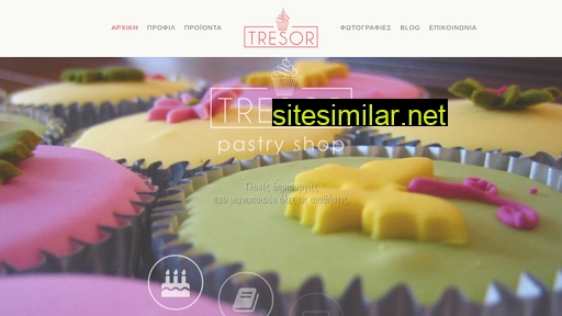 tresor-pastry.gr alternative sites