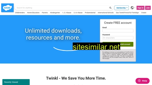 twinkl.gr alternative sites