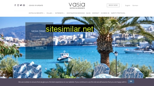 vasiahotels.gr alternative sites