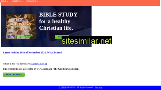 Biblestudy similar sites