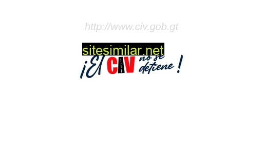 civ.gob.gt alternative sites