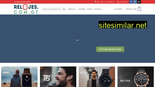 relojes.com.gt alternative sites