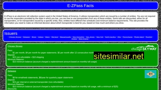 ezpass.guide alternative sites